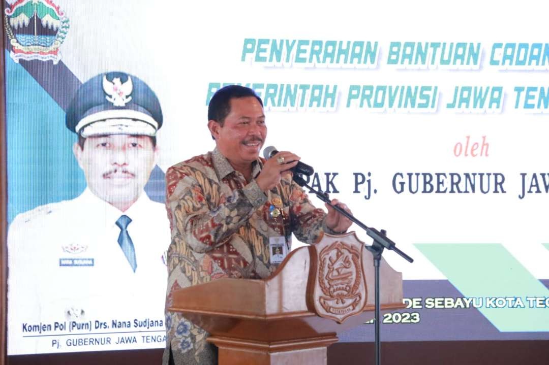 Pj Gubernur Jawa Tengah, Nana Sudjana terus menggenjot kegiatan-kegiatan yang masuk dalam 10 program prioritasnya. (Foto: Dok Jateng)