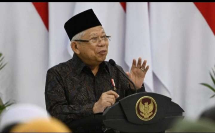 Wakil Presiden KH Ma'tuf Amin menyoroti  soal UKT ( foto; Setpres)