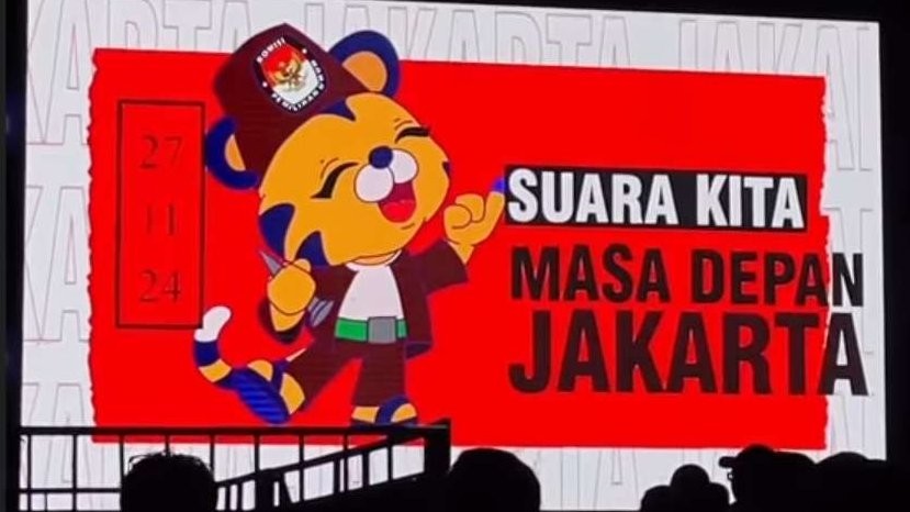 Mayor maskot Pemilihan Gubernur (Pilgub) DKI Jakarta, 27 November 2024. (Foto: KPU DKI)