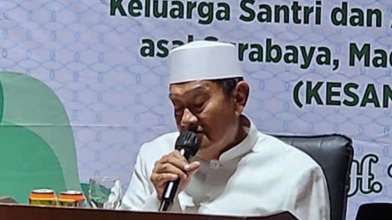 KH Ubaidillah Faqih, Pengasuh Pondok Pesantren Langitan, Tuban. (Foto:dok/ngopibareng.id)