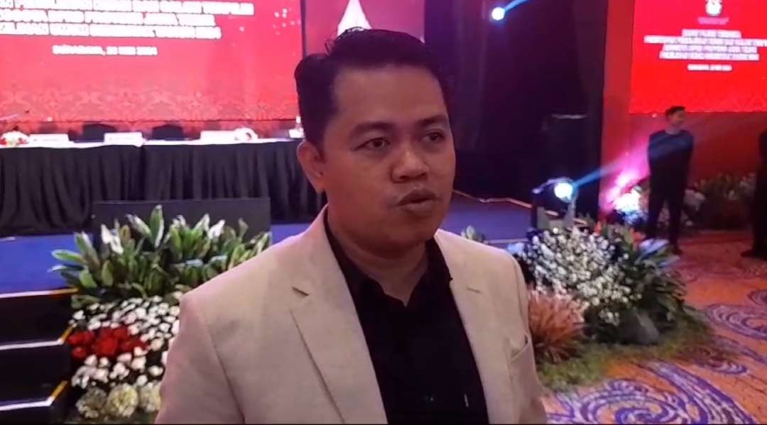 Ketua KPU Jatim, Aang Kunaifi. (Foto: Tangkapan Layar)