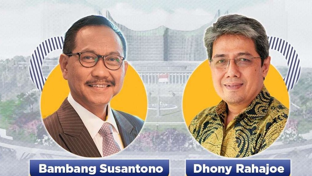 Bambang Susantono dan Dhony Rahajoe mundur dari jabatan sebagai Kepala dan Wakil Otorita Ibu Kota Nusantara (OIKN). Diumumkan Istana Negara Jakarta, Senin 3 Juni 2024. (Foto: X PUPR)