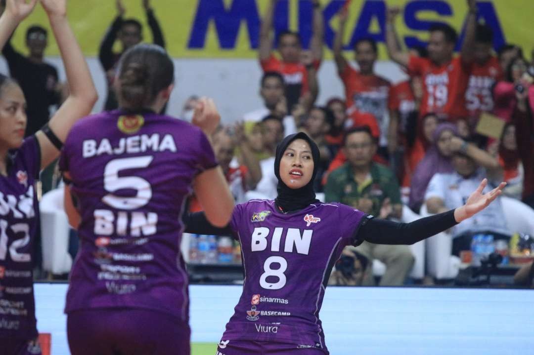 Tim putri Jakarta BIN buka peluang lolos ke final four. (Foto: Proliga)