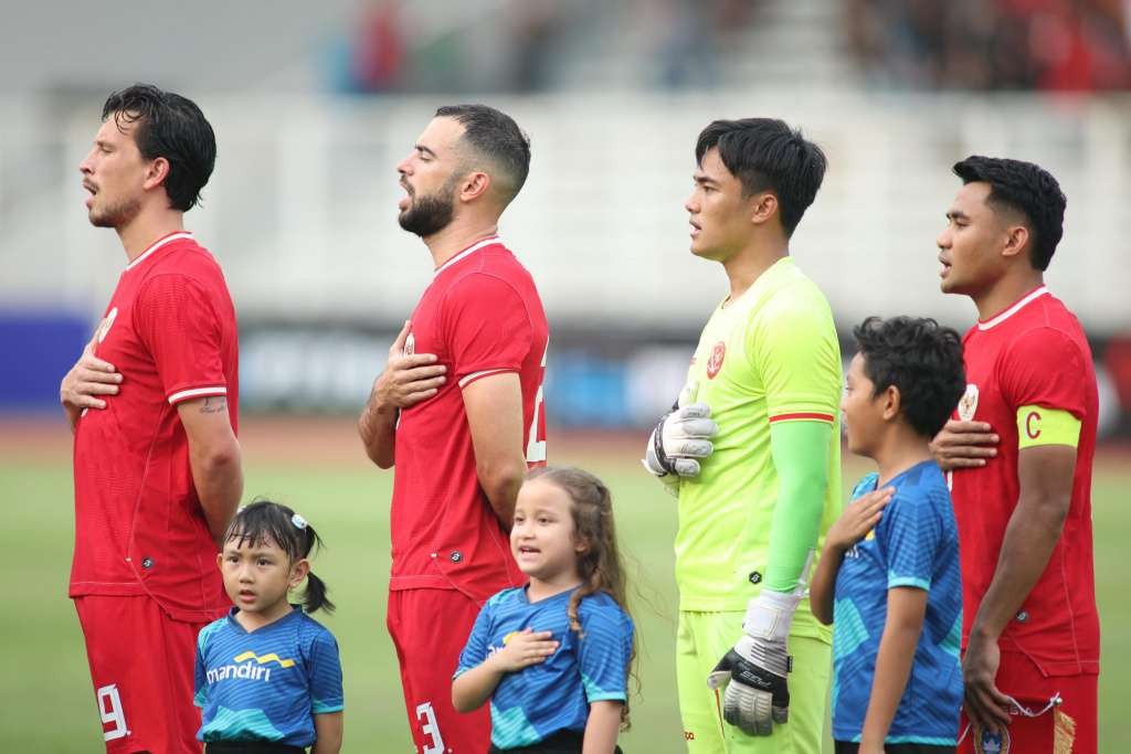 Timnas Indonesia berhasil lolos ke ronde ketiga babak kualifikasi Piala Dunia 2026 usai menaklukkan Filipina 2-0, Selasa 11 Juni 2024 di Stadion Utama Gelora Bung Karno. (Foto: PSSI)