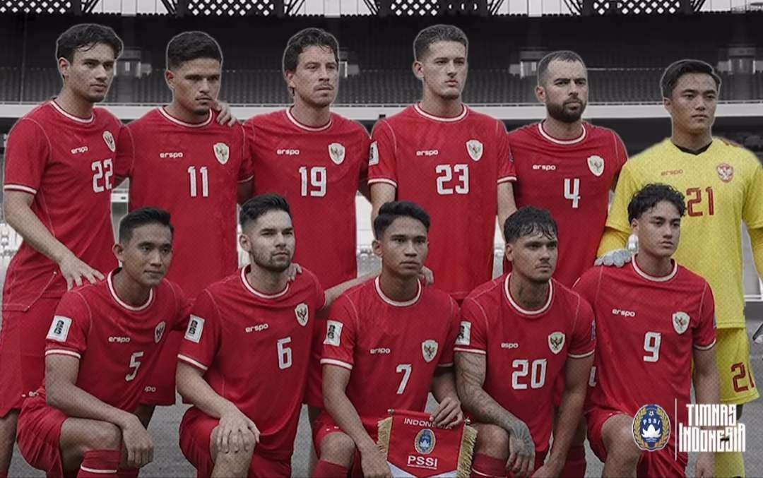 Timnas Indonesia masuk daftar 18 negara lolos ke babak ketiga Kualifikasi Piala Dunia 2026 Zona Asia. (Foto: Instagram Timnas Indonesia)