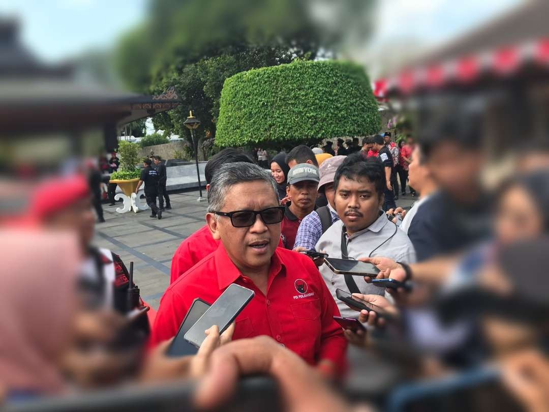 Sekjen PDIP Hasto Kristiyanto. (Foto: Choirul Anam/Ngopibareng.id)