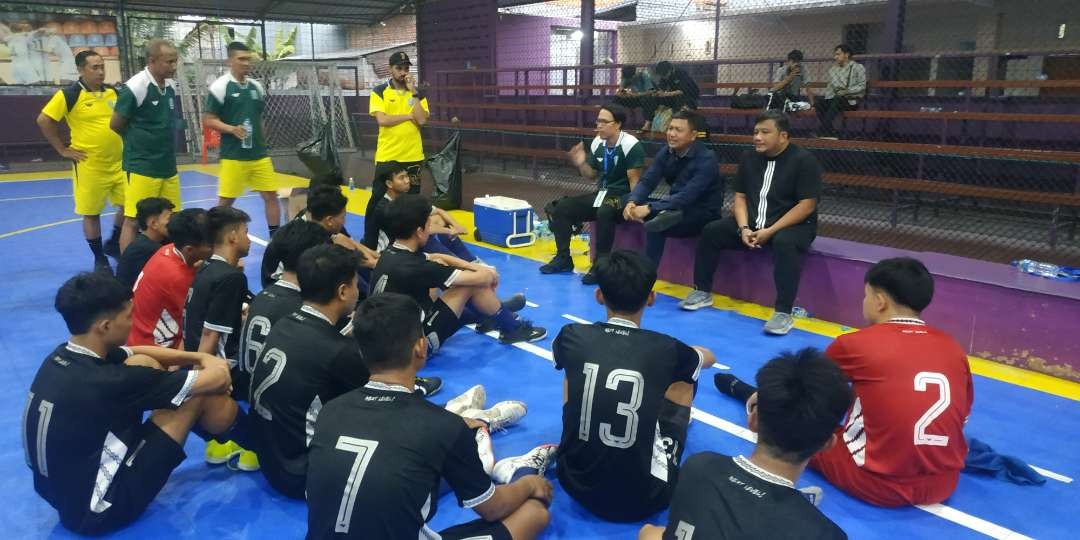 Tim Futsal Jatim proyeksi PON Aceh-Sumut kandas di babak 6 besar Liga Nusantara 2024 usai kalah dari Sinjay FC Bangkalan. (Foto: Istimewa)