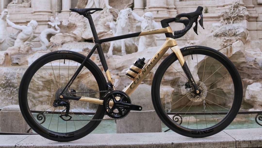 Sepeda Colnago Gioiello Numero 1 yang dilelang dan berhasil terjual Rp 1,98 miliar. (Foto: Istimewa)