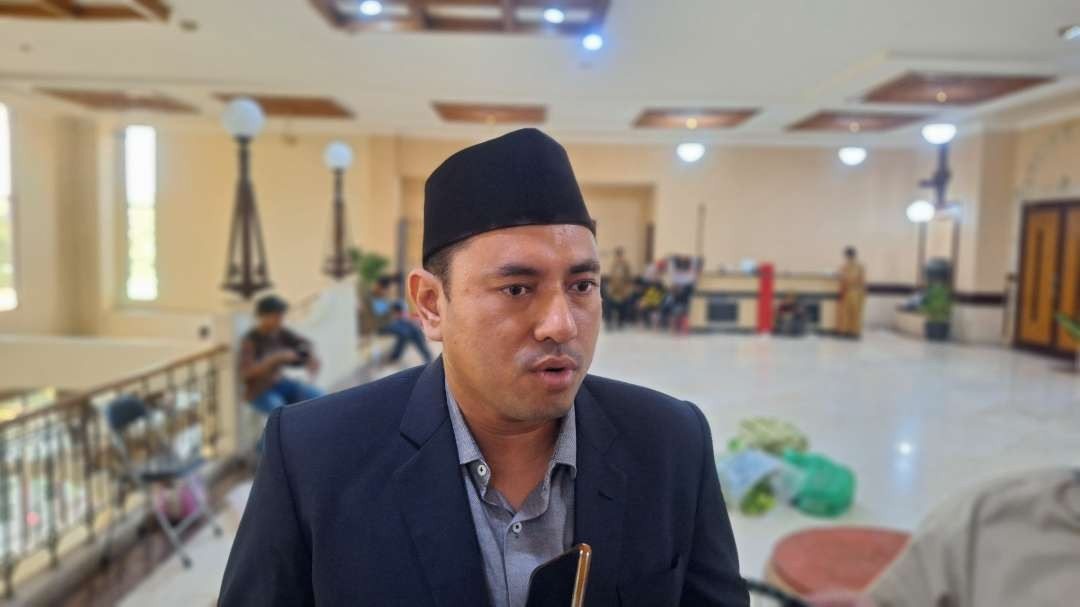 Sekretaris DPC Partai Gerindra Kota Surabaya, Bahtiyar Rifai. (Foto: Julianus Palermo/Ngopibareng.id)