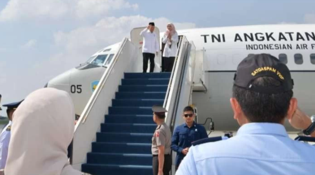 Wakil Presiden Ma'ruf Amin bertolak melakukan kunjungan kerja di Jawa Timur, sejak Senin 27 Juni 2024 hingga Jumat 28 Juni 2024. (Foto: Setwapres)